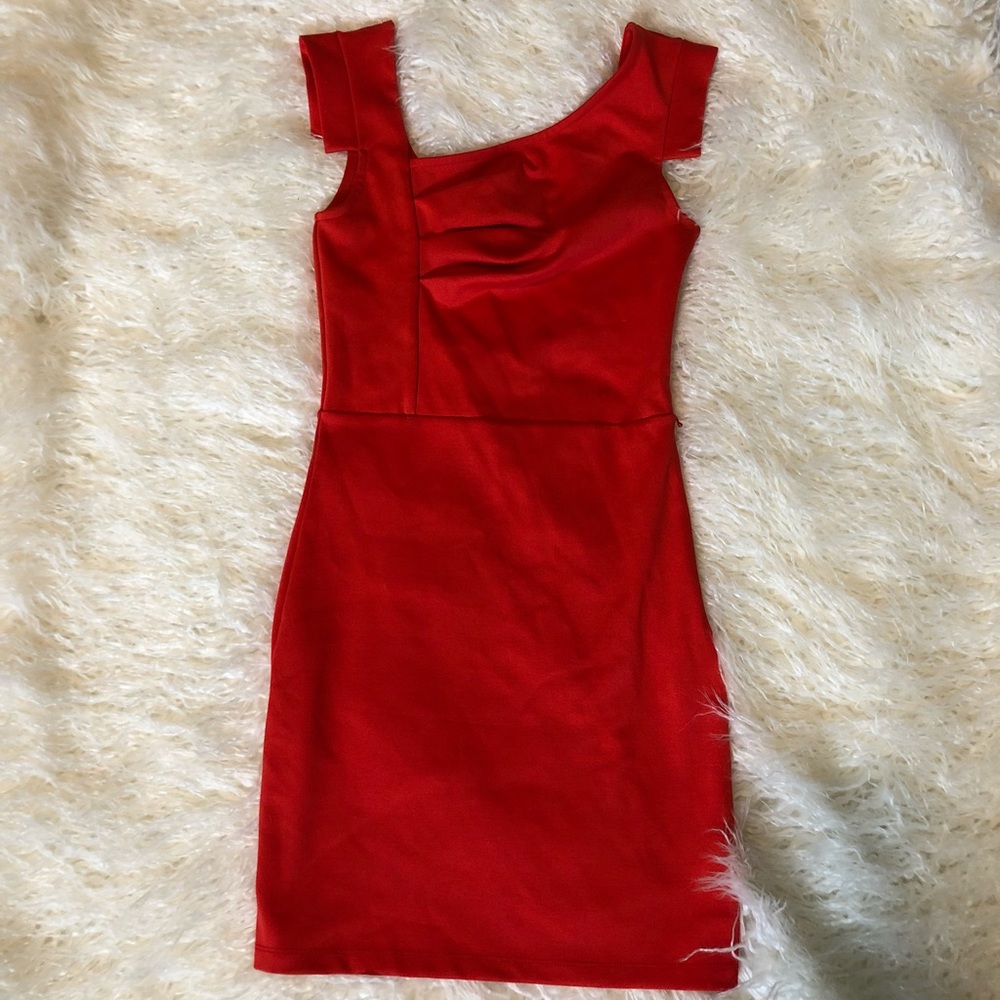 Orange Bebe Dress